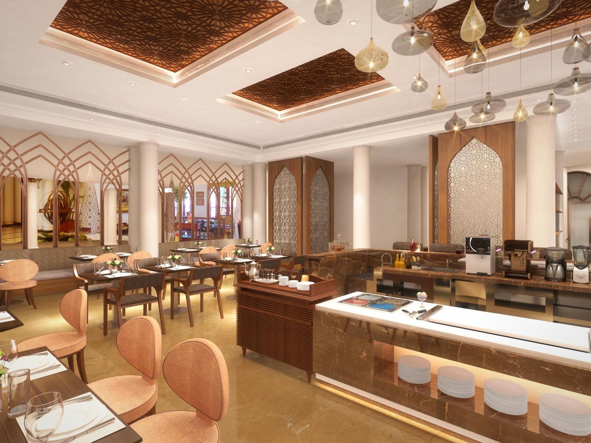 Taj Mahal Lucknow Hotell Exteriör bild